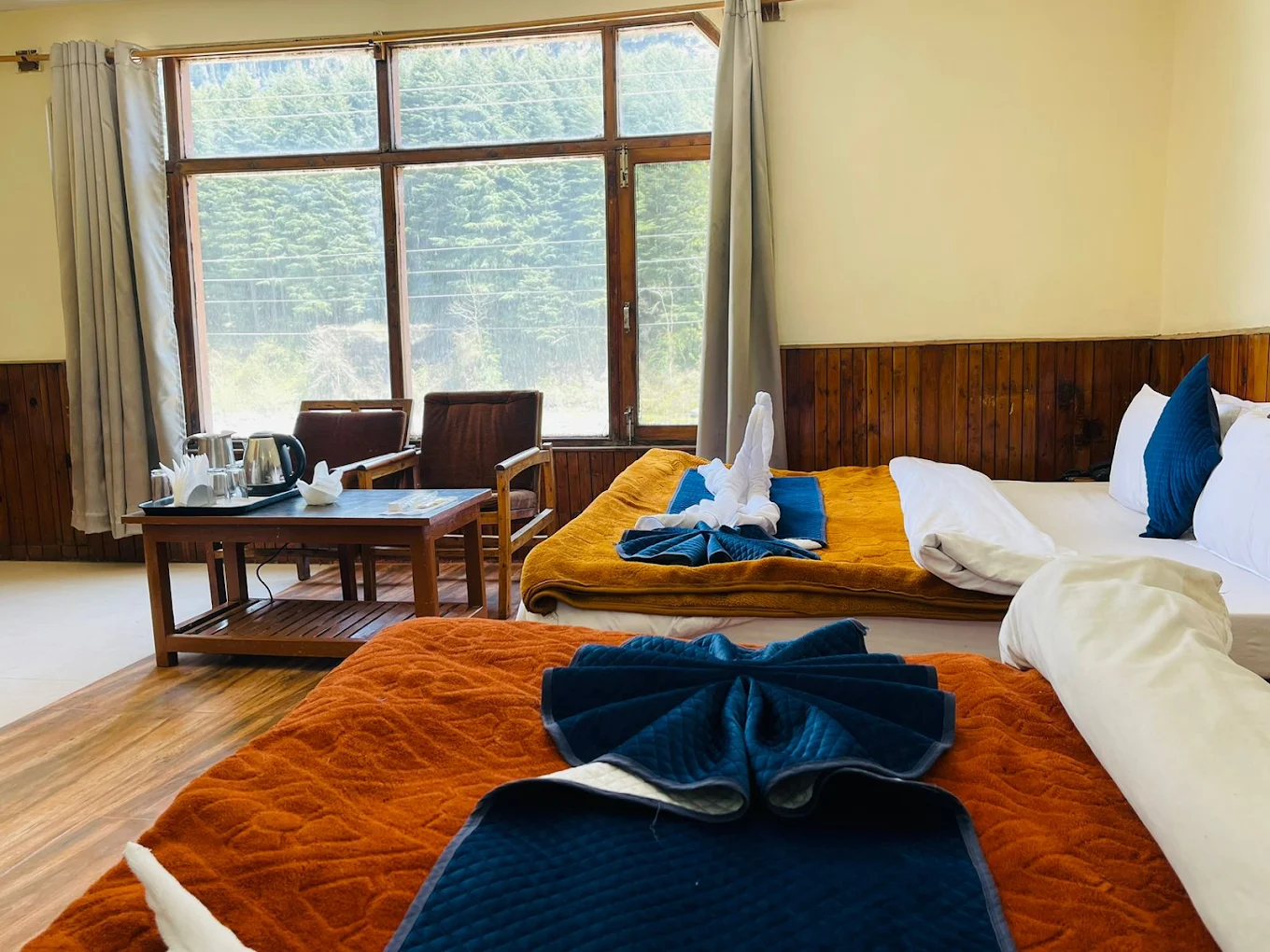 Best view of Hotel silverland Manali hotel room, amenities, and facilities