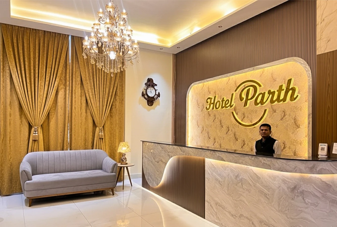 Best view of Hotel Parth hotel room, amenities, and facilities