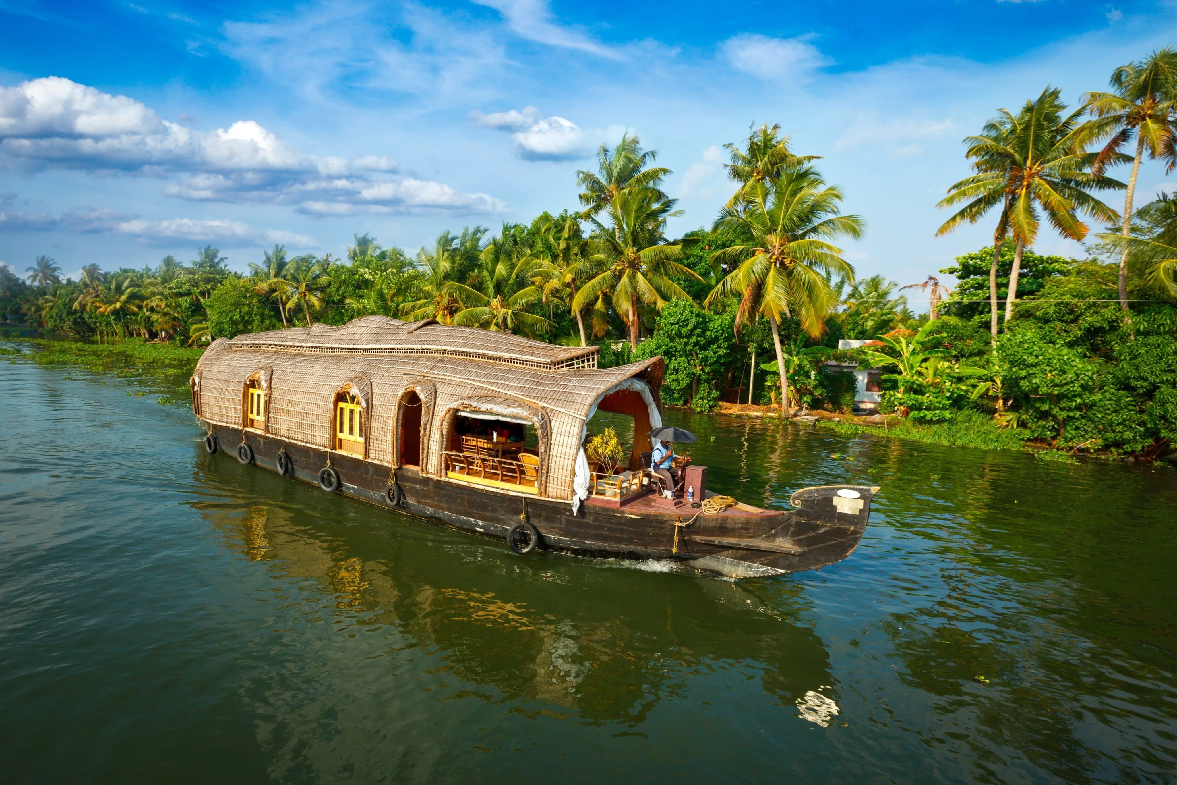Day 3: Munnar – Alleppey Houseboat