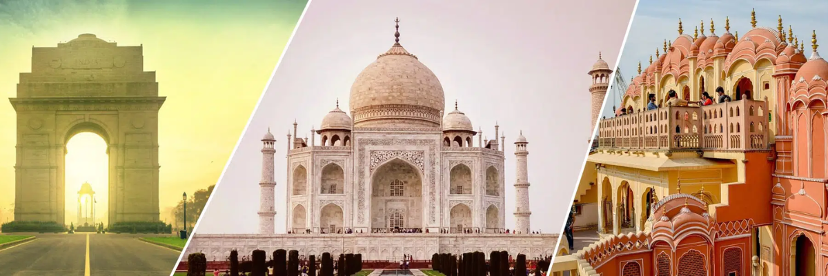 Golden Triangle Short Escape at ₹10,500 | 2N/3D Tour Tour Package Banner