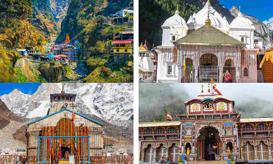 Chardham Tour Package by Tempo Traveller from Hyderabad