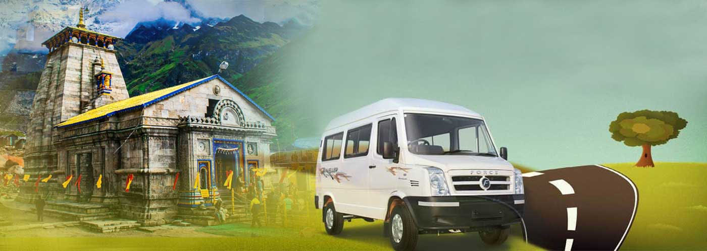 Chardham Yatra Package by 26 Seater Tempo Traveller from Maharashtra