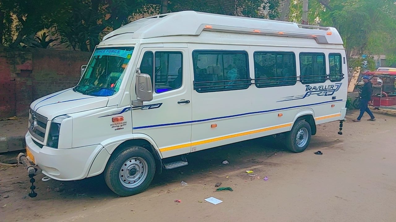 20-26 seater tempo traveller on rent in delhi
