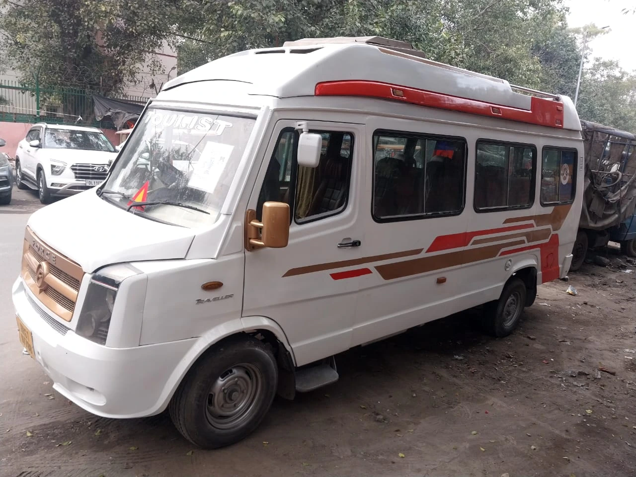 12 Seater Tempo Traveller on Rent in Delhi NCR