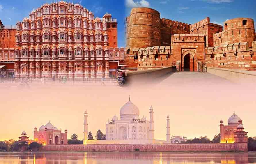 4 Days Golden Triangle Tour Package | Delhi Agra Jaipur Travel Experience