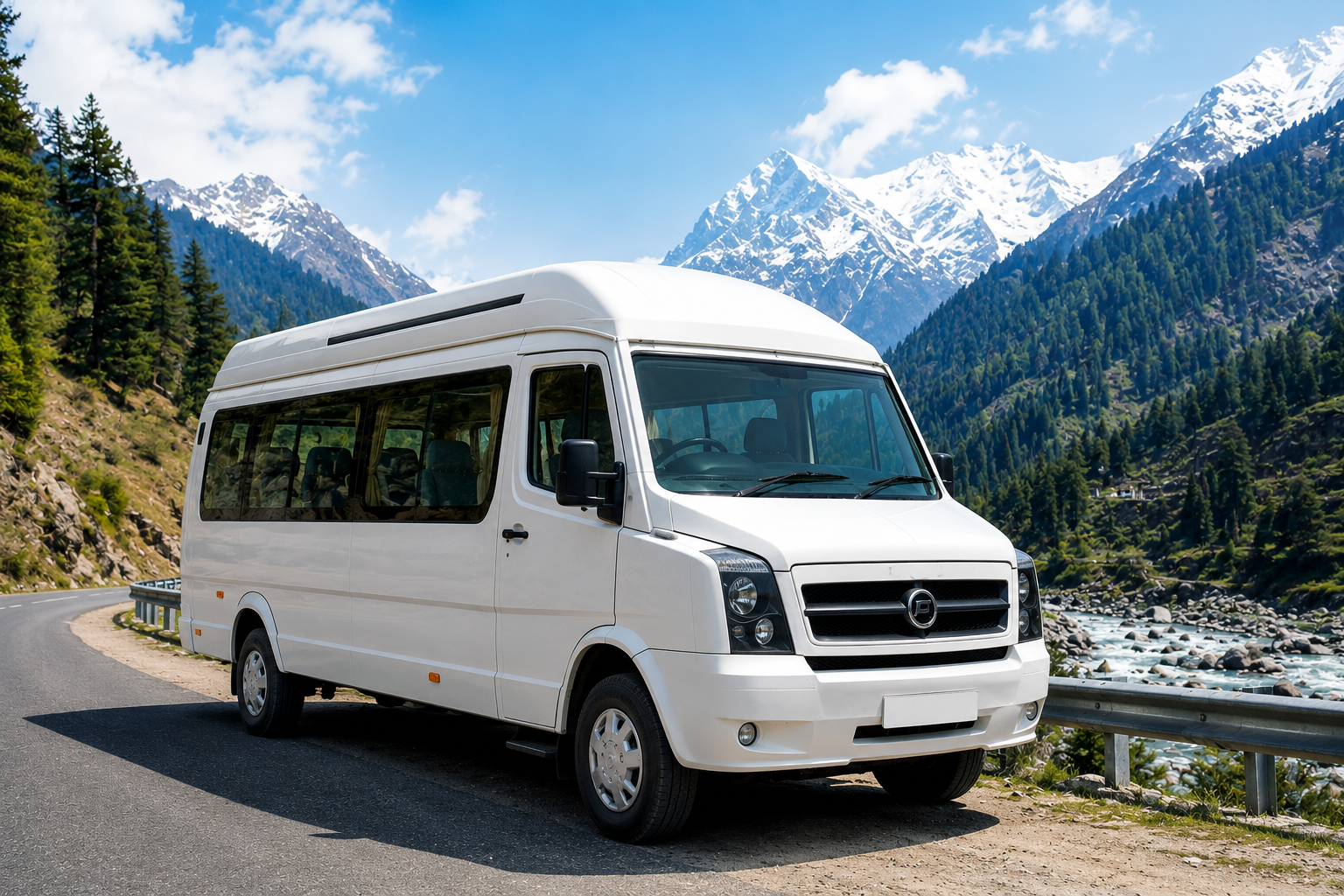 Hire Tempo Traveller in Delhi for Delhi to Manali Trip