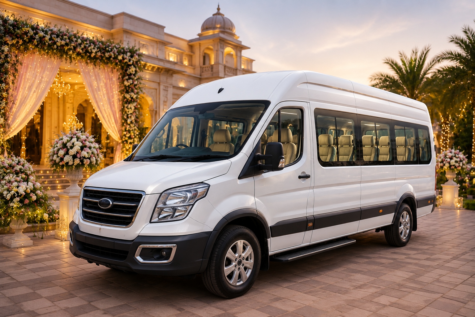 Urbania Tempo Traveller on Rent in Delhi for Wedding Groups