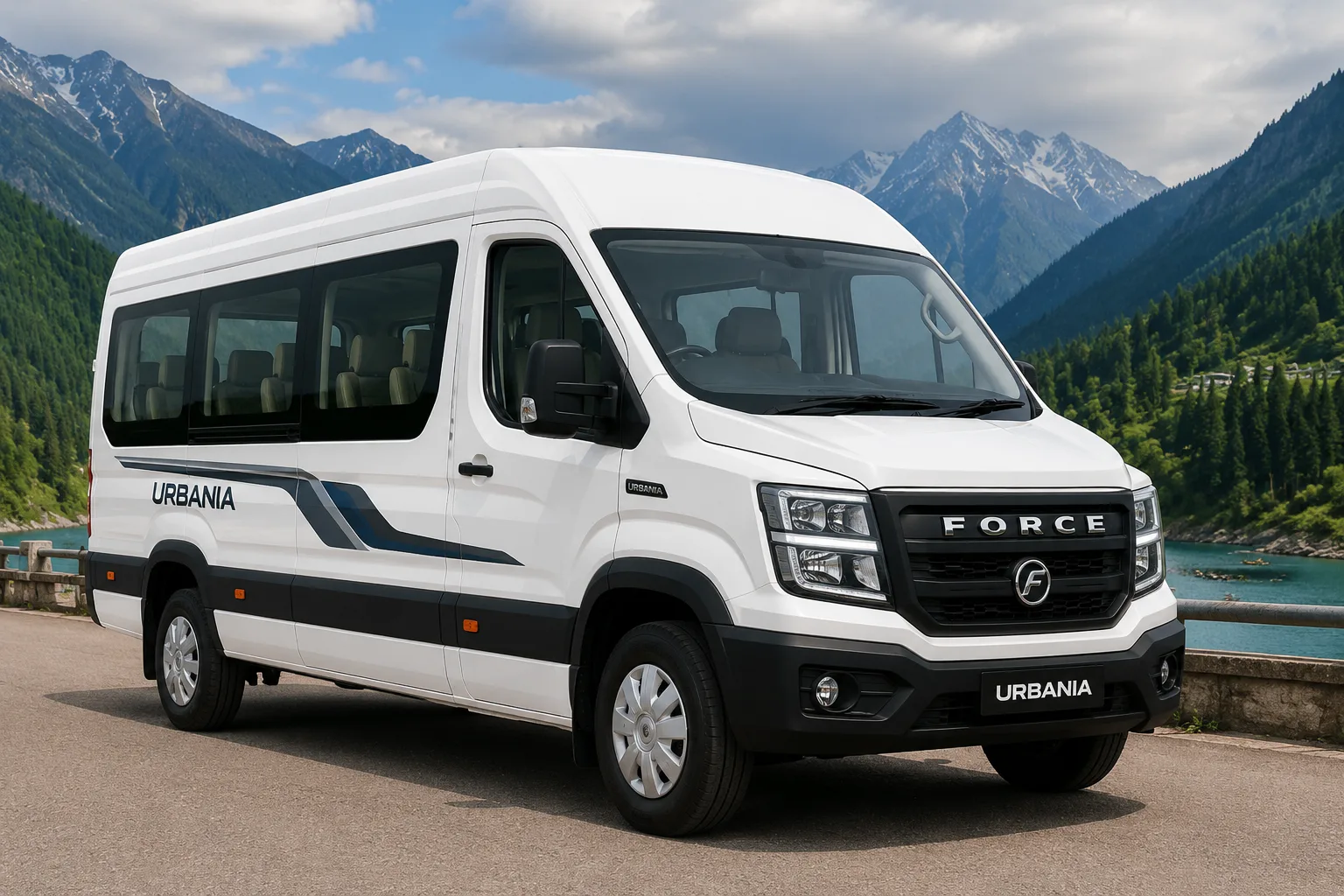 Force Urbania Tempo Traveller on Rent in Delhi