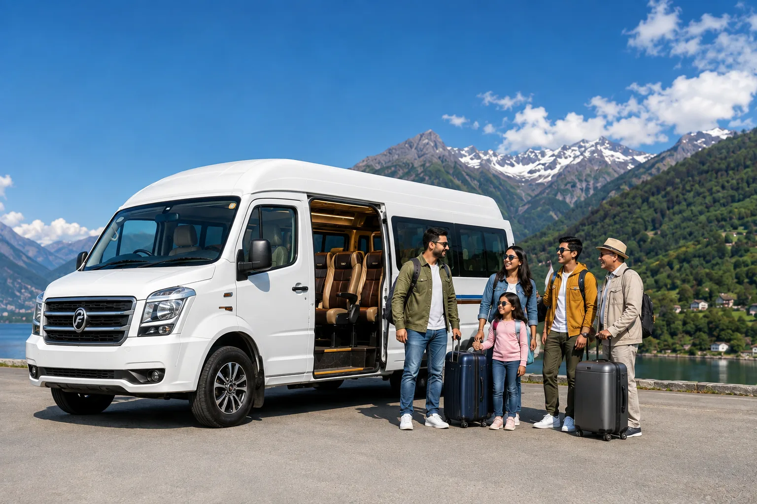 Tempo Traveller Hire in Delhi for Family and Group Travel