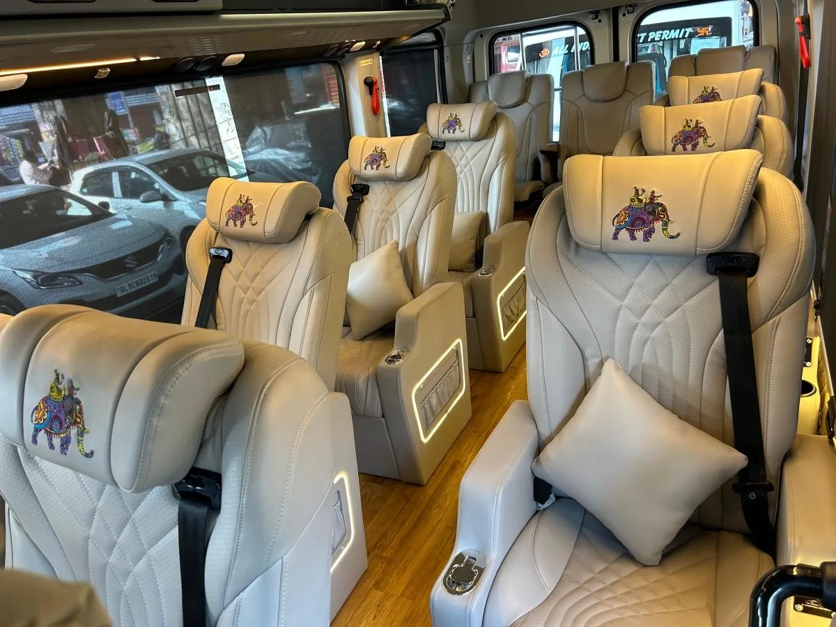 Force Urbania vehicle for comfortable group travel and outstation journeys