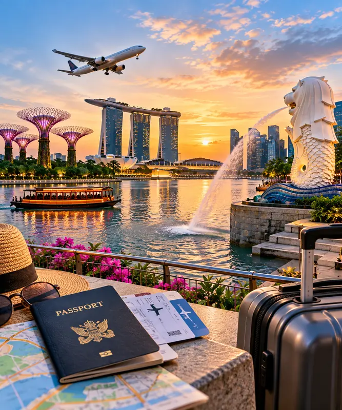 Singapore tour package from India with visa, flights, itinerary and iconic Singapore landmarks