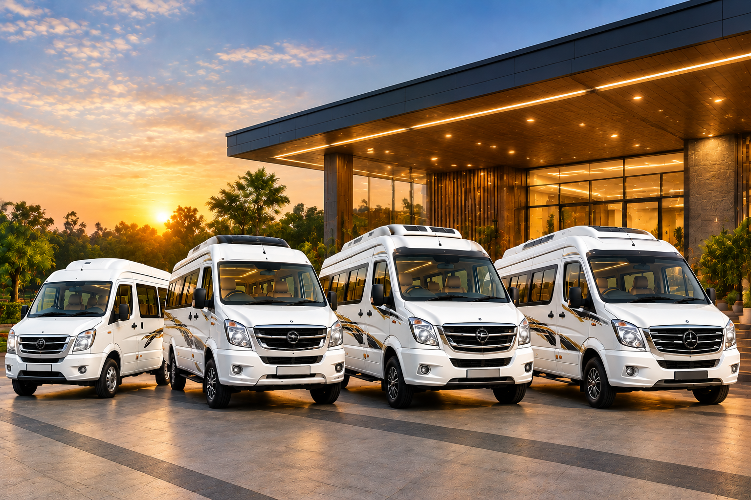 luxury tempo traveller hire in delhi