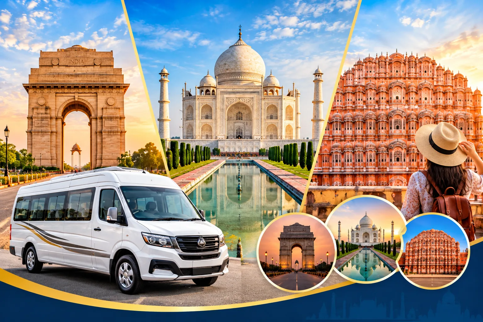 Golden traingle tour package